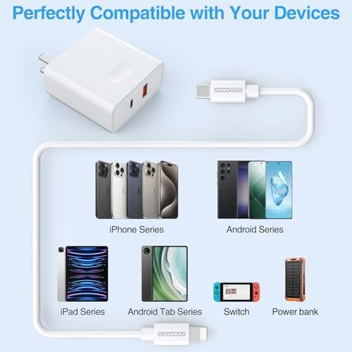 GOODaaa PN-W22 Wireless Charger Plus PD 20W Charger Adapter - Image 7