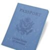 4 Pack Passport Holder, Leather Passport Cover Travel Essential Cruise Must Have Passport Holders Slim and Portable for Travel, Passport Cover for Women Men - Image 5