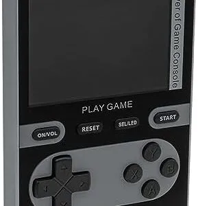 [UL Listed] Kastar 2 in 1 Handheld Video Game Console Built-in 500 Classic Mini Games with 5000mAh Battery Pack Magnetic Power Bank Wireless Charger Max 15W【Color: Gray】