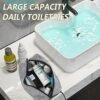 Large capacity travel makeup bag waterproof hanging wash bag for men and women - Image 5