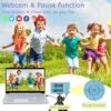 Digital Camera 4K 44MP Compact Point and Shoot Camera with 16X Digital Zoom 32GB SD Card,Kids Camera 2.4 Inch, Vlogging Camera for Teens Students Boys Girls Seniors(Blue2) - Image 5