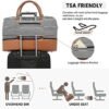 Realer Weekender Bag for Women, Travel Duffle Bag with Toiletry Bag, Large Carry on Overnight Bag with Shoe Compartment,Waterproof Mommy Hospital Bags for Labor and Delivery - Image 5