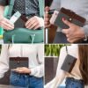 Passport Holder Cover, Slim Travel Passport Wallet with Rfid Blocking, Travel Organizer Case for Passport, Credit Cards, Boarding Passes - Image 6