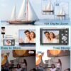 4K Digital Camera Autofocus Vlogging Camera Kids with Front Rear Lens, 32GB Card, 2 Batteries, 48MP 16X Digital Zoom Anti-Shake Time Stamp, Compact Travel Selfie Camera for Kid Teen Beginner(Black) - Image 6