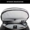 Kenneth Cole REACTION Women's Chelsea Chevron 15" Laptop and Tablet Backpack, Black - Image 8