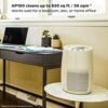 Instant HEPA Quiet Air Purifier, From the Makers of Instant Pot with Plasma Ion Technology for Rooms up to 630ft2; removes 99% of Dust, Smoke, Odors, Pollen & Pet Hair, for Bedrooms & Offices, Pearl - Image 4