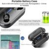 TOZO T10 Bluetooth 5.3 Wireless Earbuds with Wireless Charging Case IPX8 Waterproof Stereo Headphones in Ear Built in Mic Headset Premium Sound with Deep Bass for Sport Black - Image 8