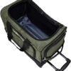 Wheeled Rolling Duffel Bag, Durable Design, Telescoping Handle, Multiple Compartments, Tie-Down Capabilities - Image 2