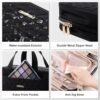 Everfun Hanging Travel Toiletry Bag for Women Traveling With Leakproof Compartment Makeup Cosmetic Organizer Dopp Kit Travel Accessories Essentials Must Have - Image 7