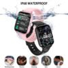 Wwzzey Smart Watch for Men/Women (Answer/Make Call), 1.7 Touch Screen Activity Tracks with Heart Rate Blood Oxygen Sleep Monitor, 28 Sport Modes, AI Voice, Compatible with Android and iOS Phones - Image 5