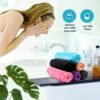 Orighty Makeup Remover Cloths 6 Packs, Makeup Removal Face Cleansing Cloth, Reusable Microfiber Facial Cleansing Towels, Remove Instantly Dirt with Just Water, 12 x 6 in, 6 Colors - Image 5