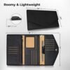 BOACAY Travel Wallet & Passport Holder - Slim Document Organizer for Women & Men - Waterproof Case for Cards, Boarding Passes, Key with Wristlet - Image 2