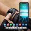 Military Smart Watch for Men with Call (Answer/Make) Outdoor Tactical Sports Watch Rugged 1.85" HD Big Screen Fitness Tracker Heart Rate Sleep Monitor Smartwatch Compatible with Android iPhone Samsung - Image 7