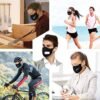 Fashion Electric Face Masks with Exhaust Fan,Discharges Heat and Fog,Make Breathing Easier,for Running,Cycling,Travel,Training,Party,Anti-odor,Outdoor Sports - Image 4
