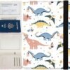 Passport Holder Women,RFID Blocking Travel Wallet,Leather Card Case Travel Document Organizer Credit Card Holder Girl Men (Dinosaur) - Image 7
