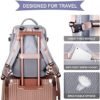 coowoz Large Travel Backpack For Women,Carry On Backpack Flight Approved,Hiking Backpack Waterproof Outdoor Sports Rucksack Casual Daypack - Image 5
