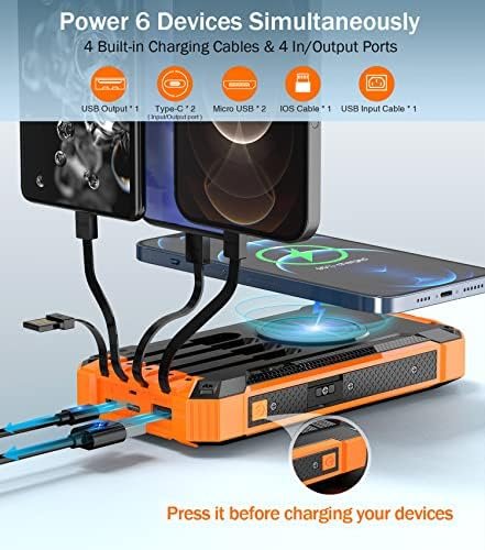GOODaaa 10W Solar Panel Plus 36000mAh Solar Power Bank Wireless Charger - Image 5