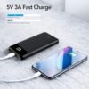 Charmast Portable Charger, USB C Battery Pack, 3A Fast Charging 10400mAh Power Bank LED Display, Slim Portable Phone Battery Charger for iPhone 13 12 11 X 8 7 Samsung S21 S20 Google LG OnePlus iPad - Image 2