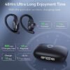 Bluetooth Headphones Wireless Earbuds Bass Stereo Sound with Wireless Charging Case 48H Playback Earphones LED Display With Built in Mic and Over Earhooks Waterproof Headset for Running Workout Sports - Image 4