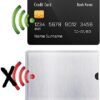 RFID Blocking Sleeve Anti Theft 4 Credit Card & 2 Passport Holder Wallet Pocket - Image 5