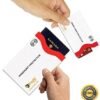 Boxiki Travel RFID Blocking Sleeves, Set with Color Coding | Identity Theft Prevention RFID Blocking Envelopes and Passport Covers - Image 8