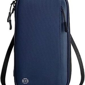 RFID Blocking Family Passport Holder, Multi-functional Travel Document Organizer, for Women, Men, and Families