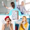 Leather Passport Holder Cover Passport Cover Passport Case Waterproof Wallet Travel Essentials For Women Men Family - Image 8