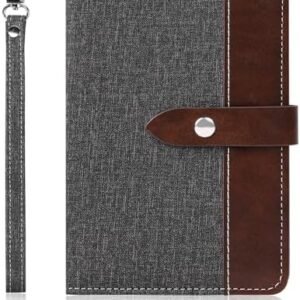 Passport Holder Cover, Slim Travel Passport Wallet with Rfid Blocking, Travel Organizer Case for Passport, Credit Cards, Boarding Passes
