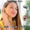 UliX Rider Wired Earbuds in-Ear Headphones, Earphones with Microphone, 5 Years Warranty, with Anti-Tangle Cable, Ear Buds for iPhone, iPad, Samsung, School Students, Kids, Women, Small Ears - Image 6