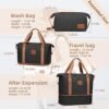 imiomo Travel Gym Duffel Bag - Weekender Bags for Women, Large Tote Overnight Bag, Sports Shoulder Hospital Bag - Image 5