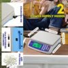Bonvoisin Price Computing Scale 30kg/66lb Counting Scale Deli Scale Digital Pricing Weighing Scale Precise Market Scales kg/g/lb Conversion(30kg/66lb, 1g) - Image 6
