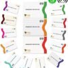 Boxiki Travel RFID Blocking Sleeves, Set with Color Coding | Identity Theft Prevention RFID Blocking Envelopes and Passport Covers - Image 4
