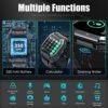 Military Smart Watch for Men with Call (Answer/Make) Outdoor Tactical Sports Watch Rugged 1.85" HD Big Screen Fitness Tracker Heart Rate Sleep Monitor Smartwatch Compatible with Android iPhone Samsung - Image 9
