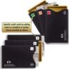 18 RFID Blocking Sleeves (14 Credit Card Holders & 4 Passport Protectors) Ultimate Premium Identity Theft Protection Set for Men & Women. Smart Slim Design perfectly fits Wallet/Purse - Image 6