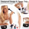 Silicone Makeup Brush Holder, Soft Travel Brush Holder, Travel Makeup Brush Holder, Makeup Brush Pouch, Waterproof Makeup Brush Case Brush Bag Easy To Clean for Women Girls - Image 7