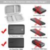 ALLPRIMO Case Compatible with Anker for PowerCore 10000 Portable Charger 10000mAh Power Bank. Battery Pack Charger Storage Holder for Anker Nano Power Bank (Box Only)- White - Image 2