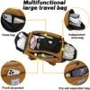 Laripwit Travel Duffle Bag for men 40L Medium Sports Gym Bag with Wet Pocket & Shoes Compartment Weekender Overnight Backpack for Traveling Duffel Bag Backpack for Women, Brown - Image 4