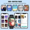 Smart Watch for iOS and Android Phones,1.81 inch Full Touch Screen Bluetooth Watches for Men, Smartwatches with Answer and Call, Fitness Tracker - Image 7