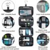 Hanging Toiletry Bag for Men and Women, BAGSPRITE Travel Bag for Toiletries, Water-resistant Shaving Bag for Men Travel, Toiletry Bags for Traveling, Large Travel Size Toiletry Organizer, Travel Case Kit Accessories - Image 3
