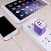 USB Charger Adapter, AILKIN 3.1A 3-Port Powerful Universal Home Travel USB Fast Charging Adapter Wall Plug-in USB Block for iPhone, iPad, iWatch, Samsung Galaxy, Google Pixel, Moto, Kindle Fire Box - Image 7