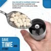 Pill Grinder - 2 Pack Pro Pill Crusher and Cutter That Grinds Your Pills and Tablets to Help Make Taking Medication and Supplements Easier, Manual Stainless Steel Design - Image 4