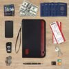 GOAUS Passport Wallet Travel Document Organizer [Extra Large] Zippered Case RFID Blocking, Multiple Passport Holder for Family of 4 to 6 - Image 7