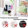 BEZOX Travel Beauty Blender Holder, Easy Use Silicone Makeup Sponge Case, Breathable Face Foundation Blender Puff Container Cover - Grass Green - Image 5