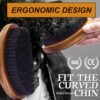 Small Beard Brush for Men | Bamboo, Compact and Lightweight | Travel Beard Brush Soft | Easy to Clean and Maintain | Great for Christmas Gift - Image 6