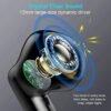 Wireless Earbuds, Bluetooth 5.3 Earbuds Stereo Bass, Bluetooth Headphones in Ear Noise Cancelling Mic, Earphones IP7 Waterproof Sports, 32H Playtime USB C Mini Charging Case Ear Buds for Android iOS - Image 3