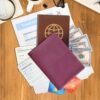 Leather Passport Holder, Handmade Passport Cover with Card and Ticket Slot - Genuine Leather, Elegant Design, Easy Access - Passport Case, Passport Wallet, Passport Holder - Image 7