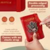 Passport Holder Cover Travel Wallet RFID Blocking Passport Wallets Family Passport Organization Personalized Wallet Case for Men and Women Travel Must Haves (Red) - Image 5