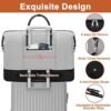 Travel Weekender Bag for Women, Overnight Bag with Shoe Compartment Oversized Travel Duffel Bag Carry On Tote 21" - Image 5