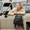 Womens Backpack Purse Leather Anti-theft Large Fashion Designer Travel Bag Ladies Shoulder Bags - Image 7