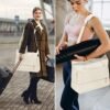 Weekender Bag for Women, Travel with Shoe Compartment & USB Charging Port, Gym Wet Compartment, Overnight Duffel Hospital Women Sports Shopping (Off White) - Image 6